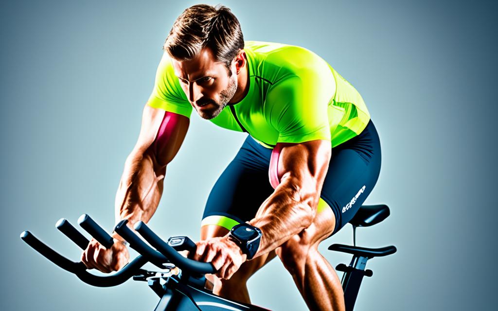 exercise bike muscle groups