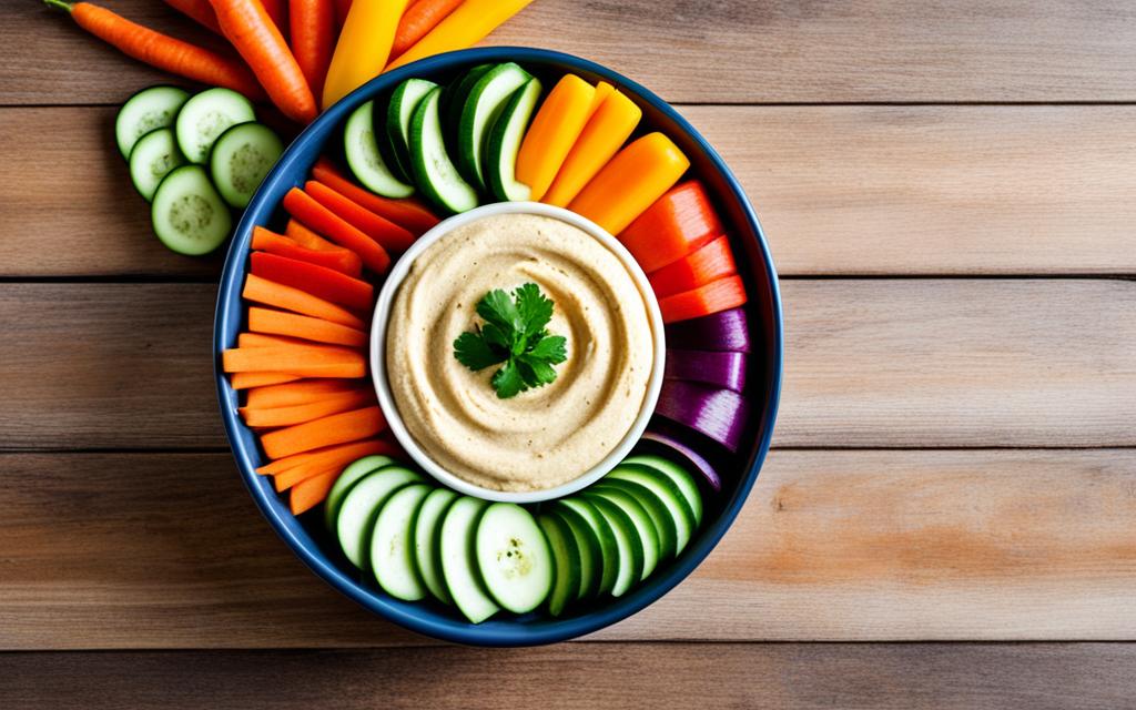 hummus as a snack