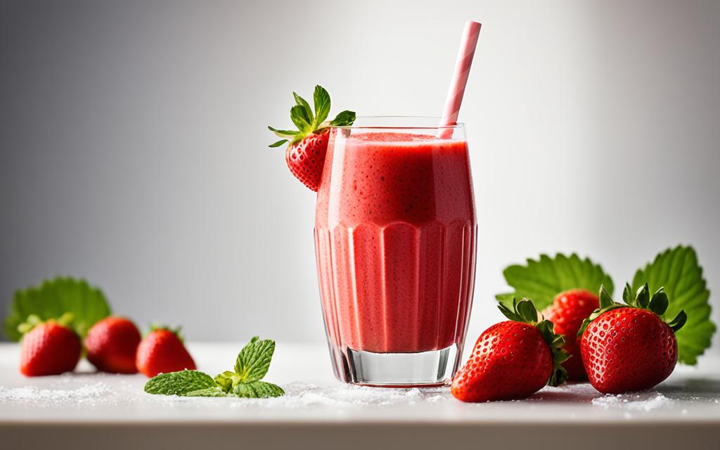 strawberry smoothie