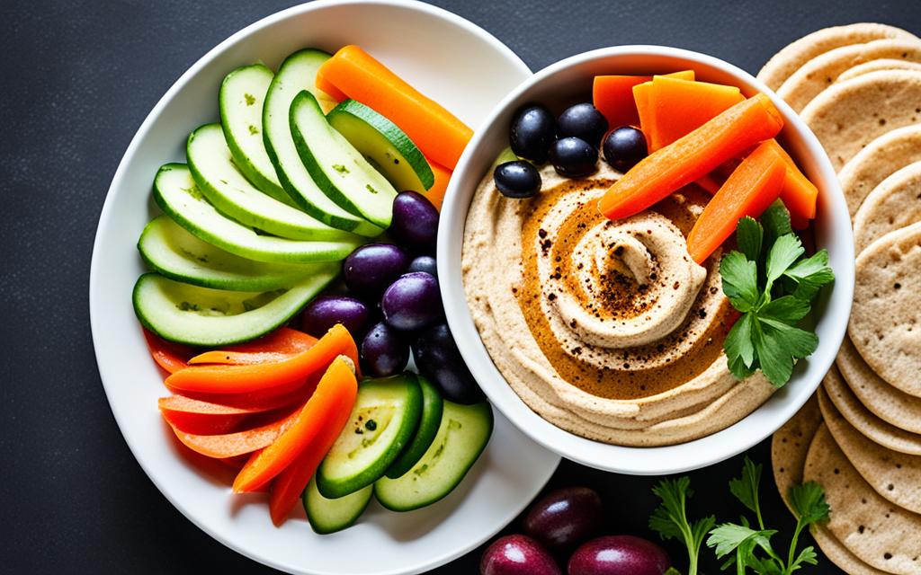 what to eat with hummus for weight loss